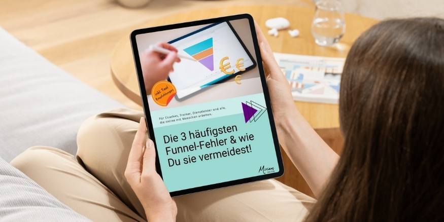 frau-lesen-ebook-marketing-funnel-fehler